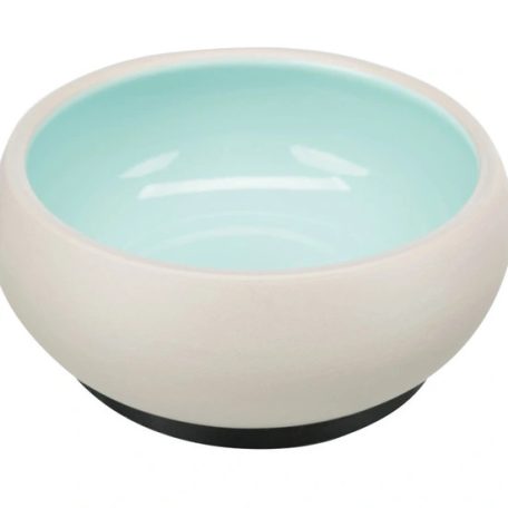 Trixie kerámia tál gumiperemmel, 1 l/o