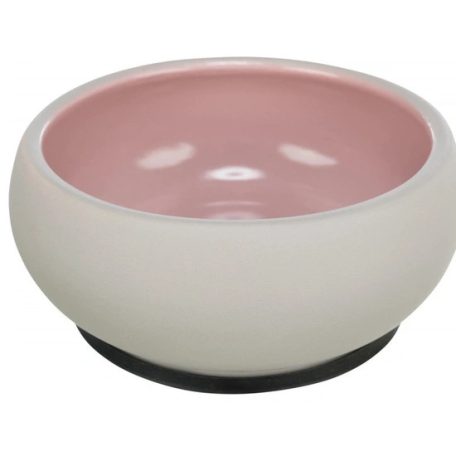 Trixie kerámia tál gumiperemmel, 1 l/o