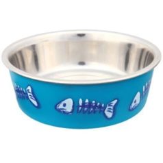 Trixie műanyaggal bevont fém tál 0,25l/12cm