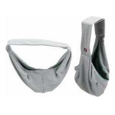   Trixie Szállítótáska Junior Vállpántos 22x20x60cm Világosszürke/Menta