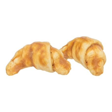 Trixie Jutalomfalat Denta Fun Croissant, kollagén és csirke, 8cm, 2db, 80g