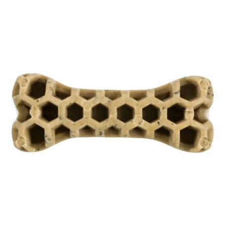 Trixie Jutalomfalat Denta Fun Vegán Csont Mézzel És Hínárral, 8.5cm, 28g