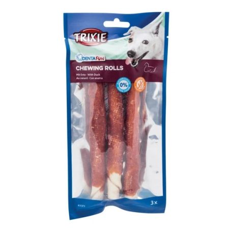 Trixie Jutalomfalat Denta Fun Pálcák Kacsás 3db/Csomag 140g