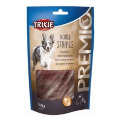 Trixie Jutalomfalat Premio Lóhús Csíkok 11cm, 100g
