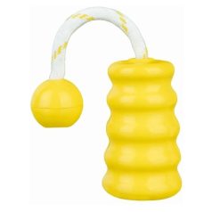   Trixie Játék Dog Activity Tömör Gumi Harang Kötéllel 9cm/22cm