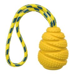 Trixie Játék Sporting Tömör Gumi Harang Kötéllel 9cm