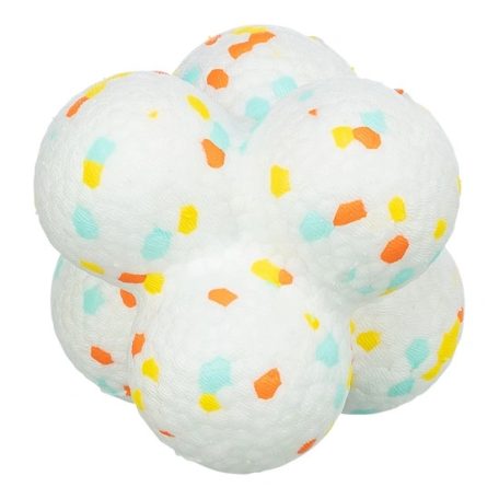 Játék Light & Strong, buboréklabda, EPS, 8 cm, fehér/többszínű