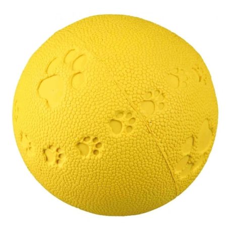 Trixie Játék Gumi Labda Tappancs Mintás Sipoló 6cm