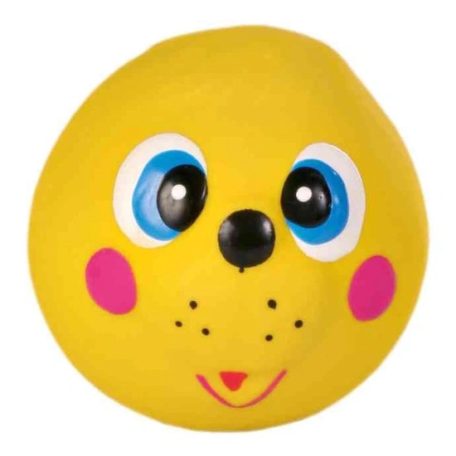 Trixie Játék Latex Labda Arcok 6cm