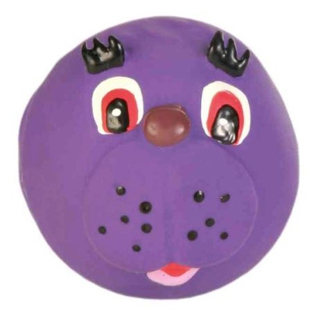 Trixie Játék Latex Labda Arcok 6cm