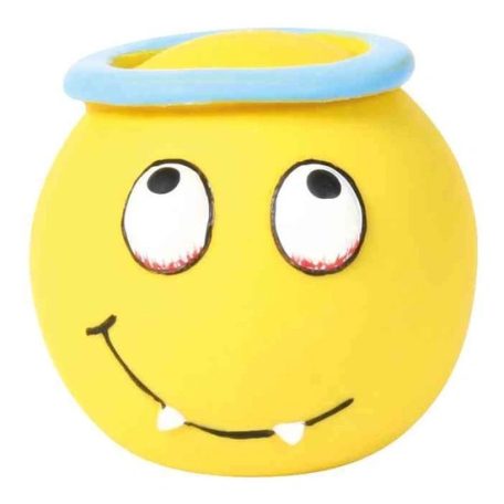 Trixie Játék Latex Mosolygó Arcok 6cm