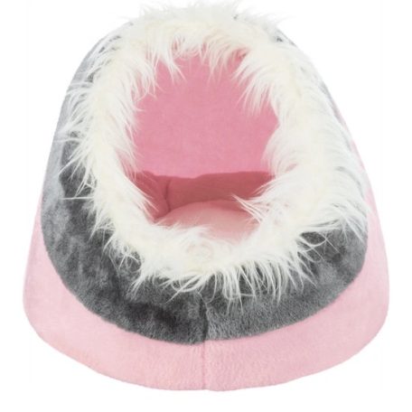Trixie Bújó Minou 35×26×41cm pink/szürke