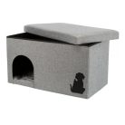 Trixie Bújó Kimy 72x40x40cm Világosszürke