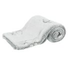 Trixie Pléd Nando, Puha Gyapjú 75 × 50 cm, Világosszürke