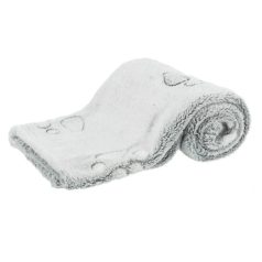   Trixie Pléd Nando, Puha Gyapjú 75 × 50 cm, Világosszürke