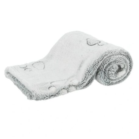 Trixie Pléd Nando, Puha Gyapjú 75 × 50 cm, Világosszürke