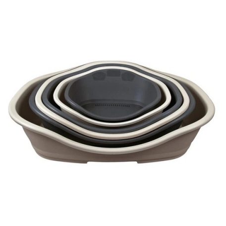 Trixie Kosár Műanyag 2-es, méret: 68x47cm, belső méret: 56x37cm, Szürke