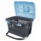 Trixie Szállító Box Midi-Capri 44x33x32cm Kék/Szürke