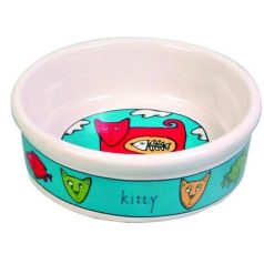 Trixie Tál Kerámia Macskamintás 0,2l/12cm, többféle