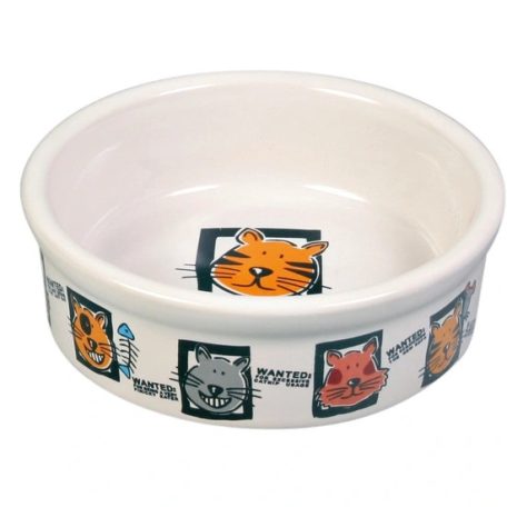 Trixie Tál Kerámia Macskamintás 0,2l/12cm, többféle