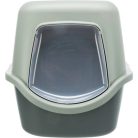 Macska WC Be Eco Vico Fedeles 40x40x56cm Antracit/Szürke-Zöld