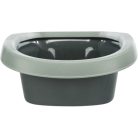 Macska WC Be Eco Carlo Peremes 31x14x43cm Antracit/Szürke-Zöld