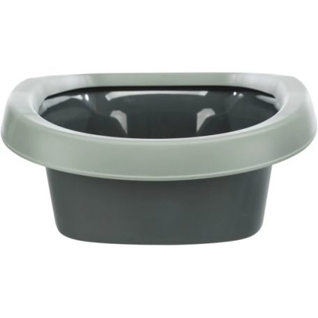 Macska WC Be Eco Carlo Peremes 31x14x43cm Antracit/Szürke-Zöld