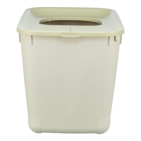 Macska wc Hop-IN 38*39*58cm szürke/zöld