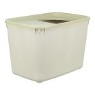 Macska wc Hop-IN 38*39*58cm szürke/zöld