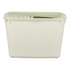 Macska wc Hop-IN 38*39*58cm szürke/zöld