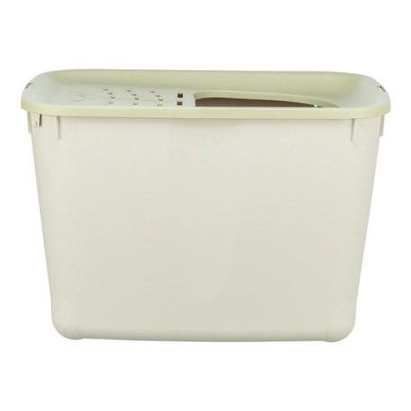 Macska wc Hop-IN 38*39*58cm szürke/zöld