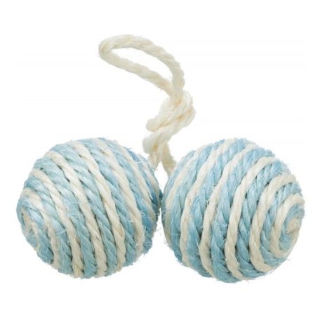 Trixie Játék Duplalabda Fonalból 4,5cm