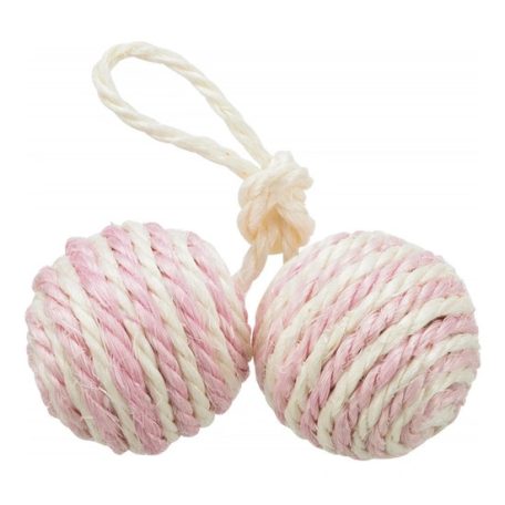 Trixie Játék Duplalabda Fonalból 4,5cm