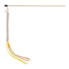 Trixie Játék macskapálca műanyag/plüss 40cm