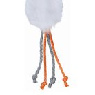 Trixie Játék Plüss Labda kötéllel 4cm