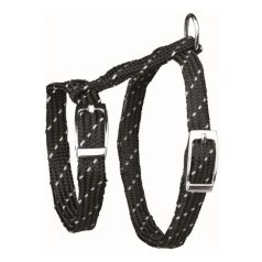   Trixie Hám És Póráz Macskának Szövet Fényvisszaverős 27-45cm/10mm 1,3m