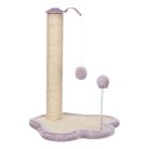 Trixie Kaparófa Kölyökmacskának Labdákkal 40x50x38cm Világoslila/ Natúr