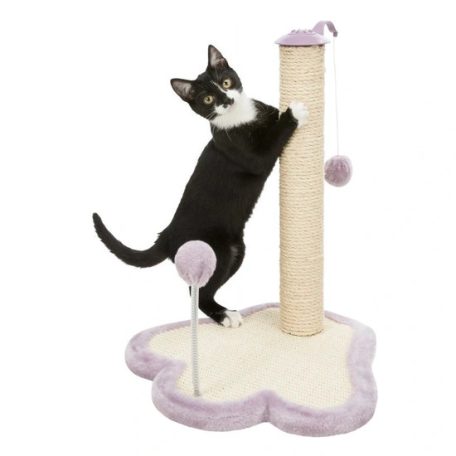 Trixie Kaparófa Kölyökmacskának Labdákkal 40x50x38cm Világoslila/ Natúr