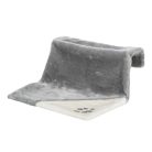 Trixie Fekhely Macskának Radiátorra, Plüss 45 × 24 × 31 cm, Szürke/Világosszürke