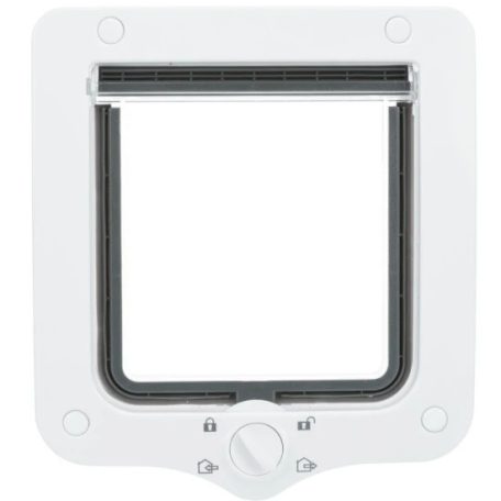 Trixie Macskaajtó 4 utas alagúttal 20x22cm fehér