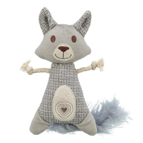 Trixie Játék Mosómedve XXL, Plüss/Textil/Toll, Macsakmentával, 20cm/30cm