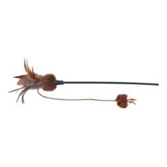 Trixie Játék Macskának Pálca Tollal És Labdával 54cm