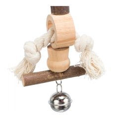   Trixie Játék Madárnak Csőrkoptató És Fa Csengővel 20cm