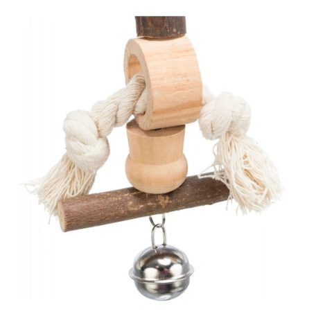 Trixie Játék Madárnak Csőrkoptató És Fa Csengővel 20cm