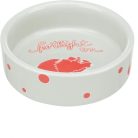 Trixie Tál Kerámia Hörcsög Mintás, 90ml/o 8 cm