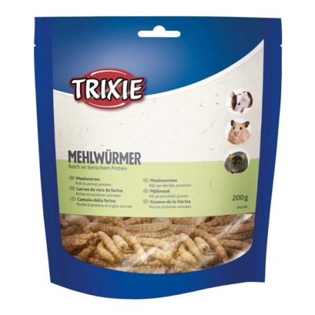 Trixie Jutalomfalat Rágcsálóknak, Szárított Lisztkukac, 200g