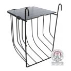 Trixie Eledeltartó Rágcsálónak Fedéllel, Fém, 13 × 18 × 12 cm, Fekete