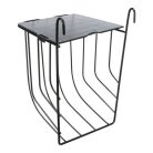 Trixie Eledeltartó Rágcsálónak Fedéllel, Fém, 13 × 18 × 12 cm, Fekete