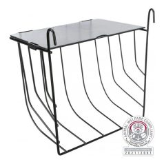   Trixie Eledeltartó Rágcsálónak Fedéllel, Fém, 20 × 18 × 12 cm, Fekete