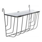 Trixie Eledeltartó Rágcsálónak Fedéllel, Fém, 25 × 18 × 12 cm, Fekete